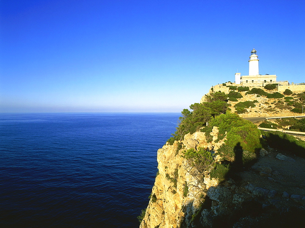 View of Lighthouse, Cabo Formentor, Mallorca, Spain