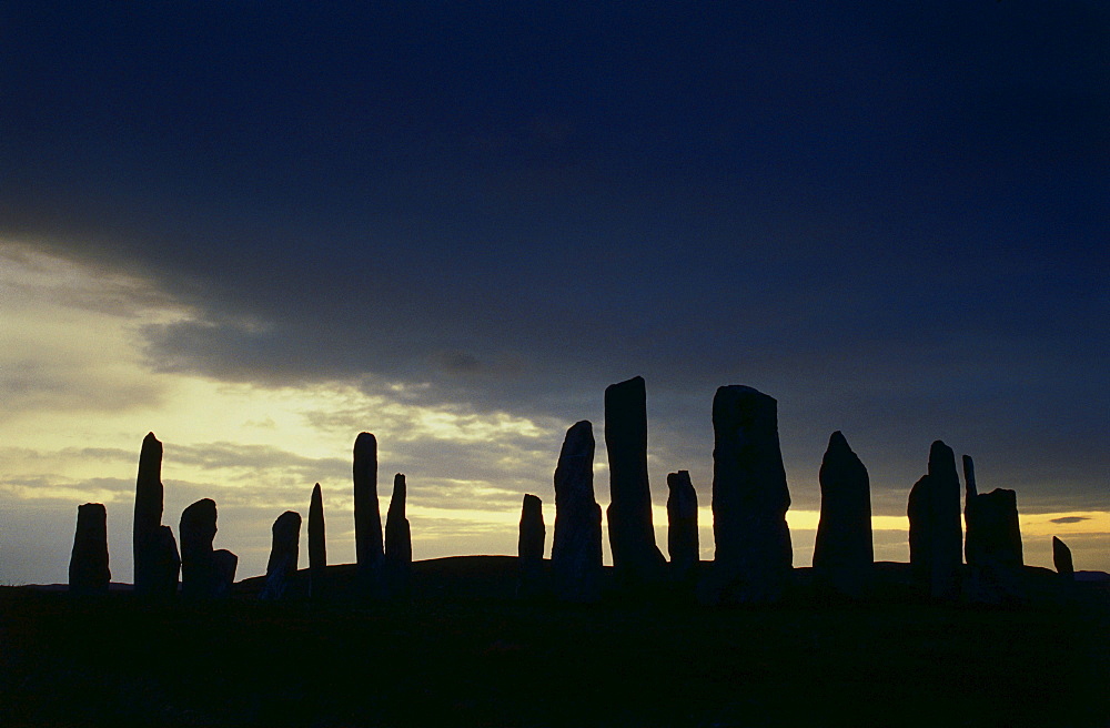 The Standing Stones of Callanish, Outer Hebrides, Scotland, Great Britain