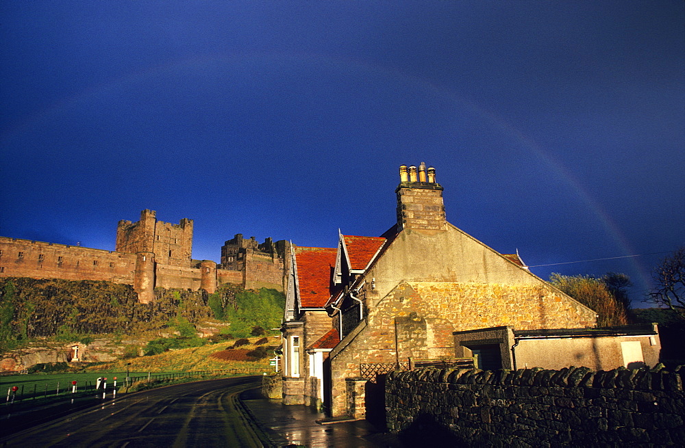 Europe, Great Britain, England, Bamburgh, Northumberland, Bamburgh Castle