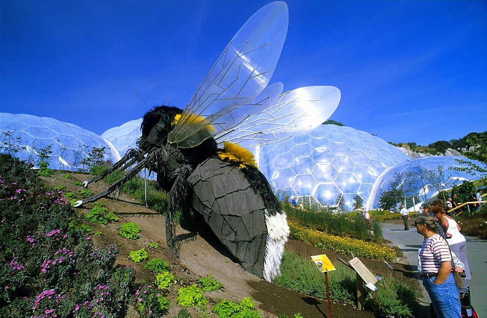 Europe, England, Cornwall, near St. Austell, Eden Project