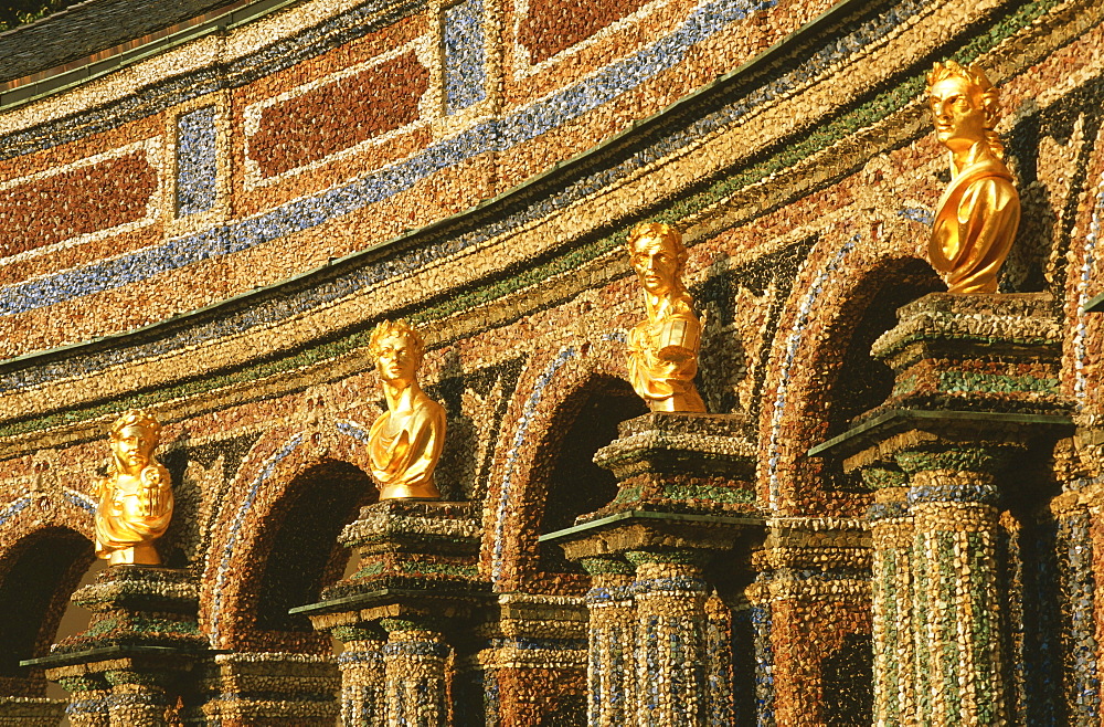 Sun temple at the Eremitage, Bayreuth, Franconian Switzerland, Franconia, Bavaria, Germany