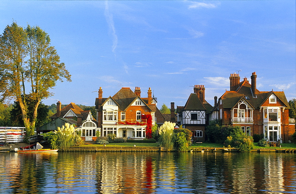 Europe, England, Buckinghamshire, Marlow, river Thames