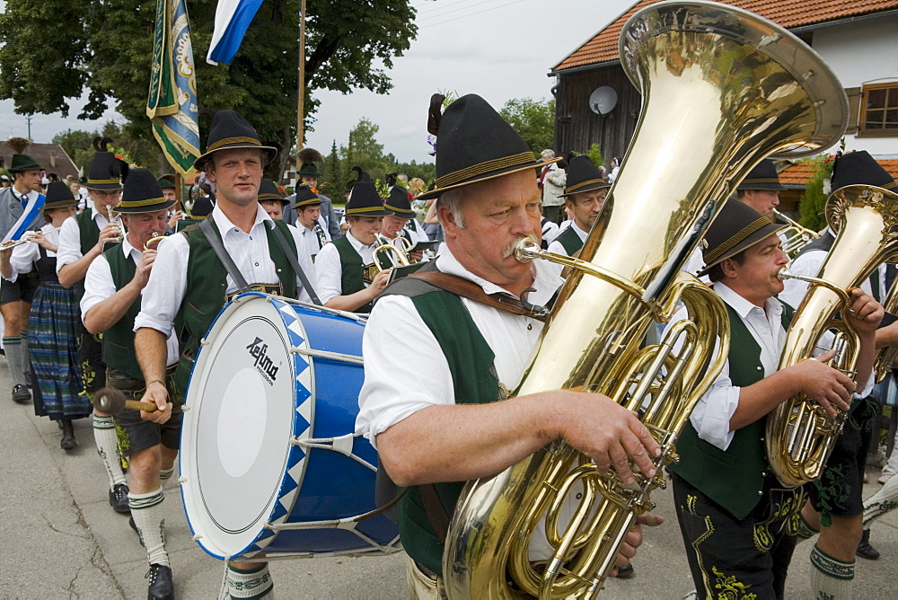 Brass Band, Koenigsdorf, Bavaria, Germany