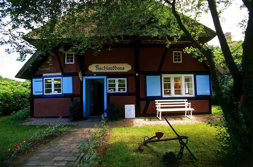 Fischland house, Wustrow, Fischland, Mecklenburg-Western Pomerania, Germany