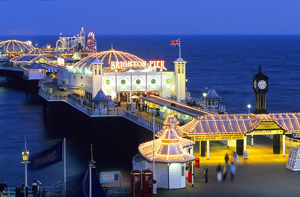 Europe, Great Britain, England, East Sussex, Brighton, Brighton Pier