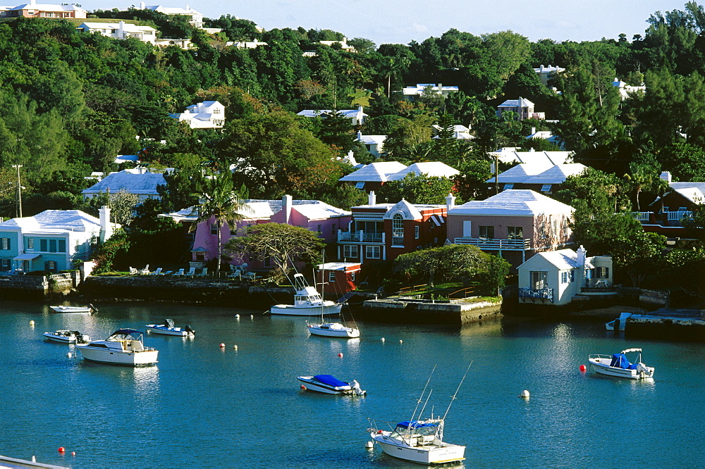 View of Hamilton Harbour, Hamilton, Bermuda