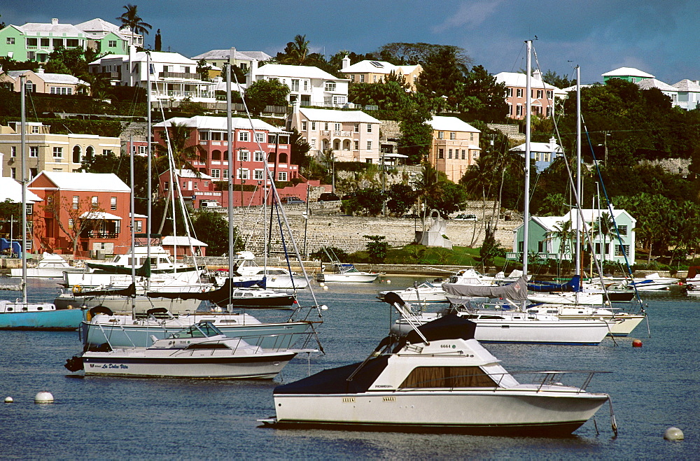View of Hamilton Harbour, Hamilton, Bermuda