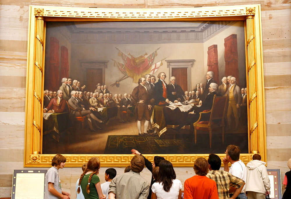 The interior of the United States Capitol, the United States Congress, the legislative branch of the U.S. federal government, Washington DC, United States, USA