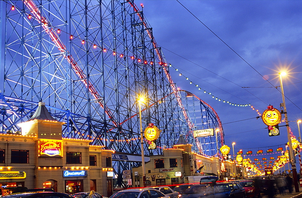 Europe, England, Lancashire, Blackpool, Pleasure Beach