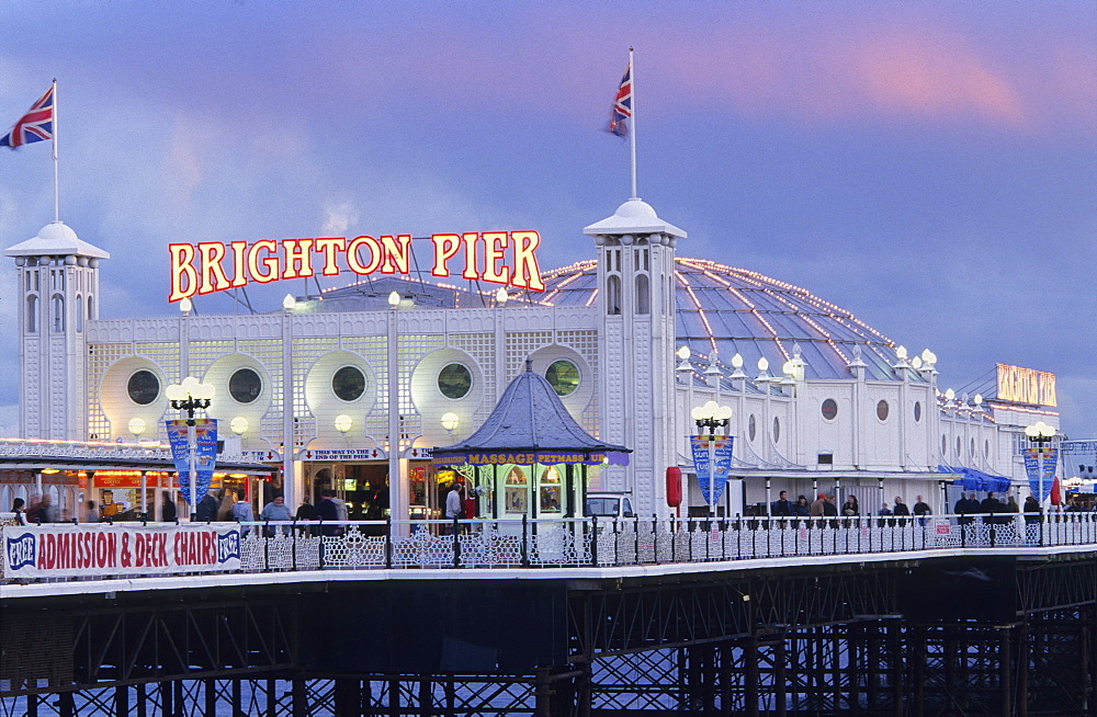 Europe, England, East Sussex, Brighton, Brighton Pier