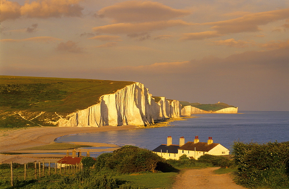 Europe, England, Kent, Seven Sisters, near Seaford