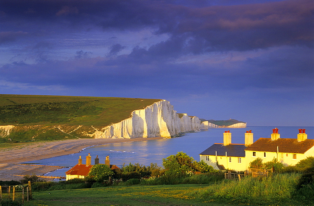 Europe, England, Kent, Seven Sisters, near Seaford