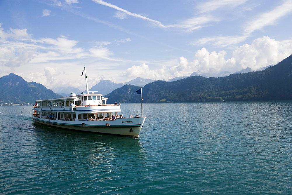 MS Europa on Lake Lucerne, Switzerland