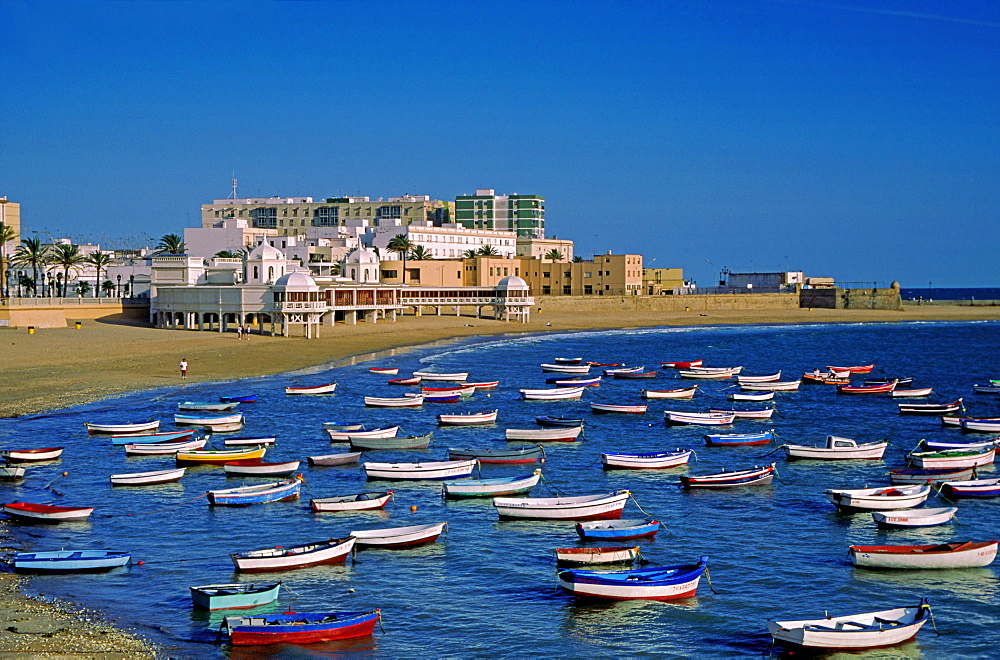 spain, Andalucia, Cadiz, Playa la Caleta