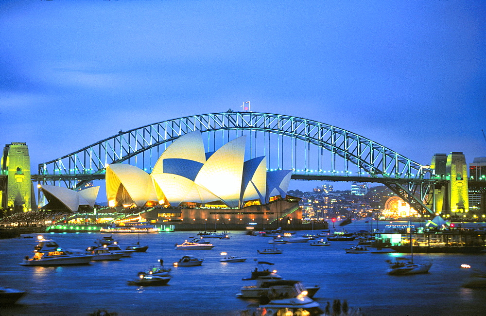 Australien, Sydney, Opera House, Harbour Bridge