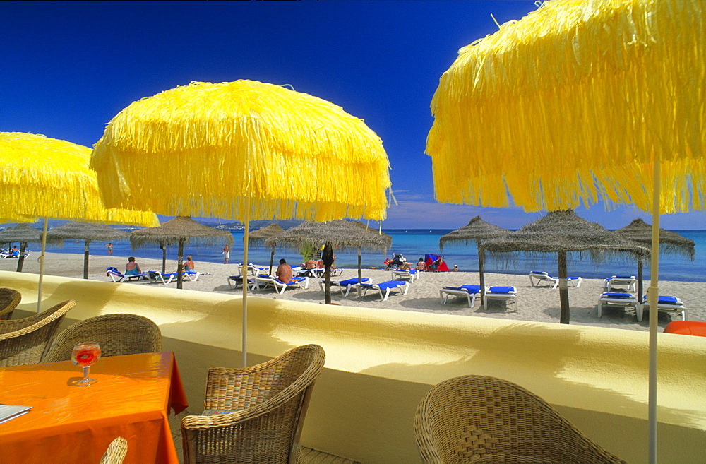 Europe, Spain, Majorca, Can Picafort, beach