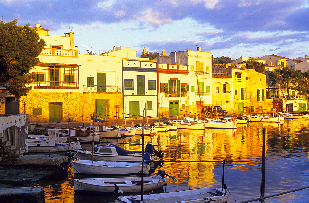 Europe, Spain, Majorca, Portocolom, harbour