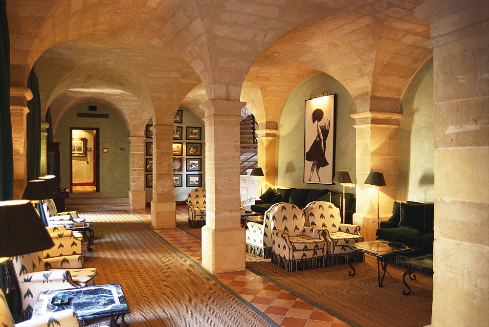 Bar area in Hotel Son Net, Holiday, Accomodation, Puigpunyent, Mallorca, Spain