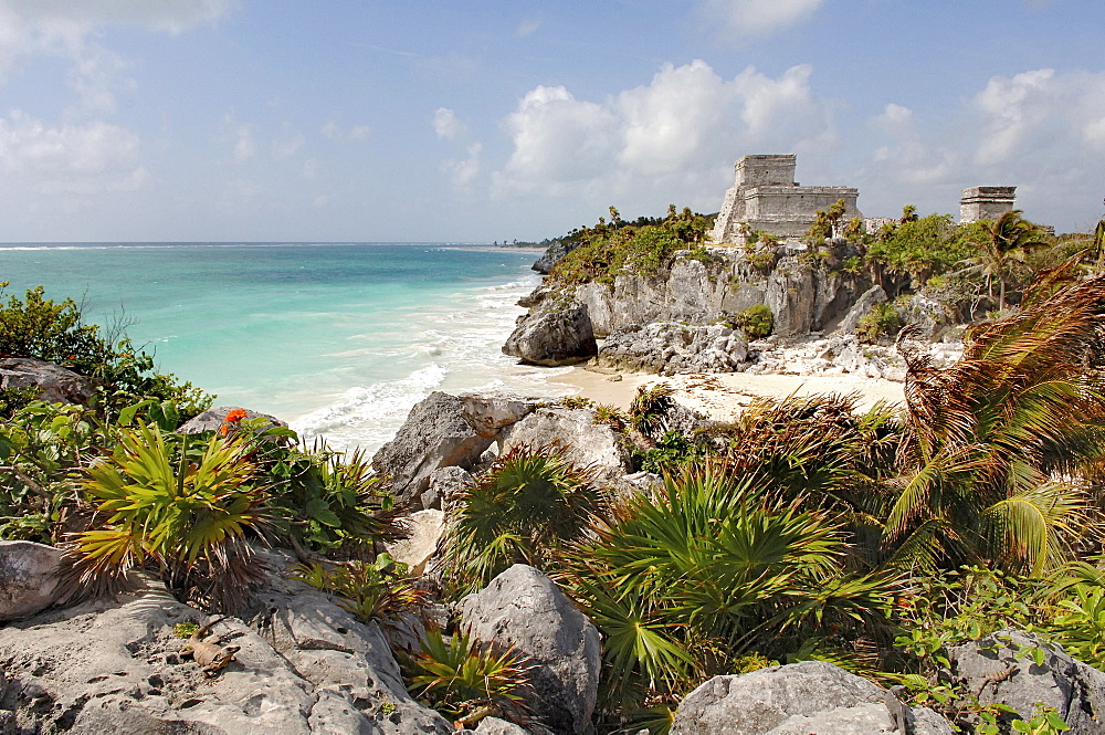 Ruins of Tullum, Yucatun, Mexico