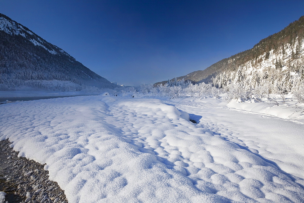 winterscenery, Upper Bavaria, Germany