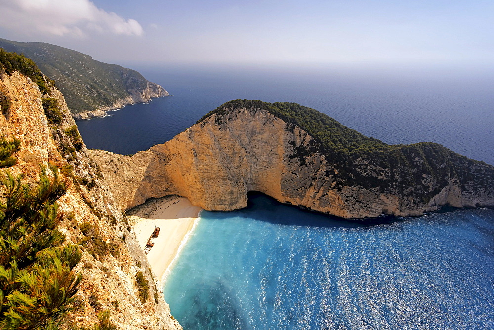 Griechenland Zakynthos Shipwreck bay