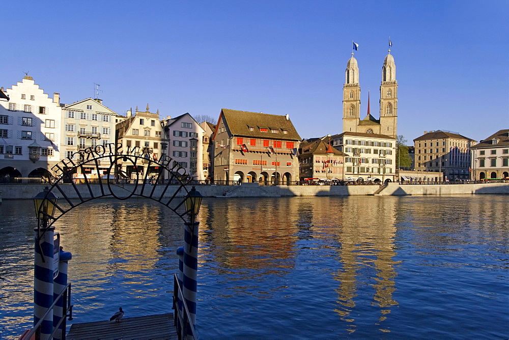 Switzerland Zurich, Grossmuenster, kathedral