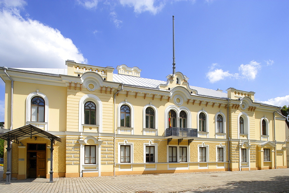 Historical presidential palace in Kaunas, Lithuania