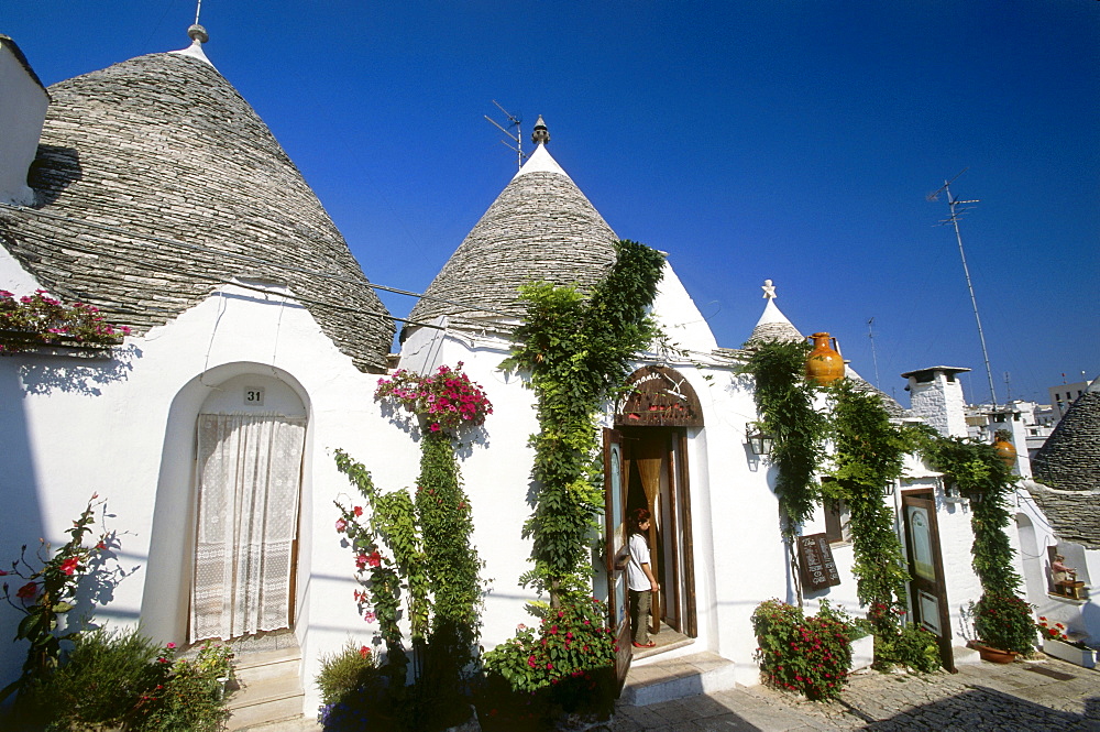 Trulli houses in Alberobello, Apulia, Italy