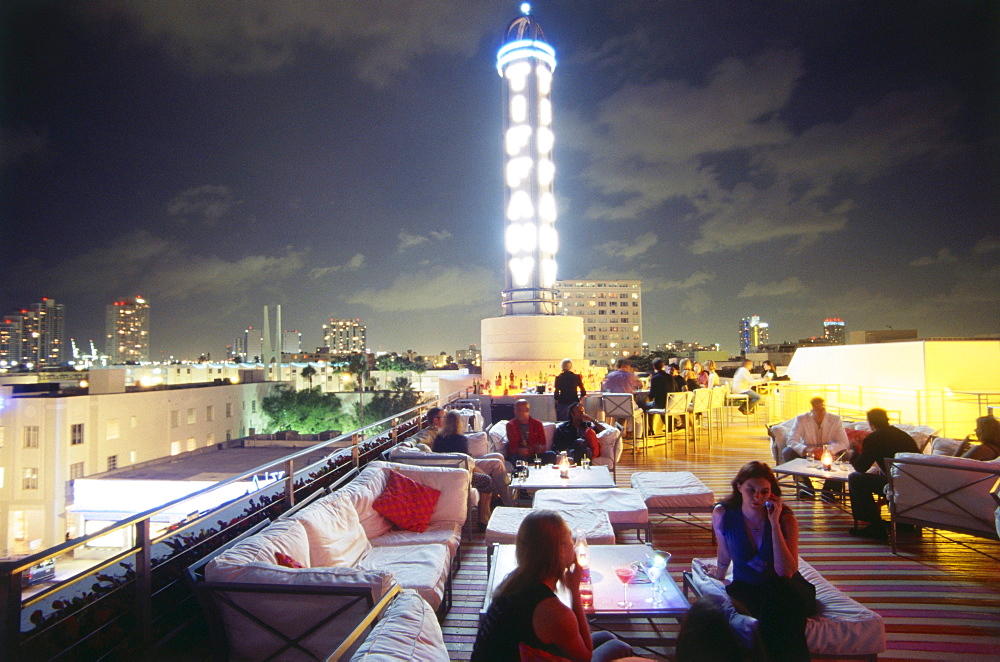 Spire Bar & Lounge at The Hotel, South Beach, Miami, Florida, USA