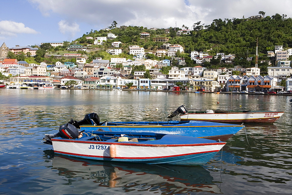 Fishing Boats in The Carenage, St. George's, Grenada