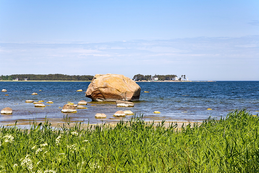 Coastline near the fishing village of Altja, Lahemaa National Park, Estonia, Europe