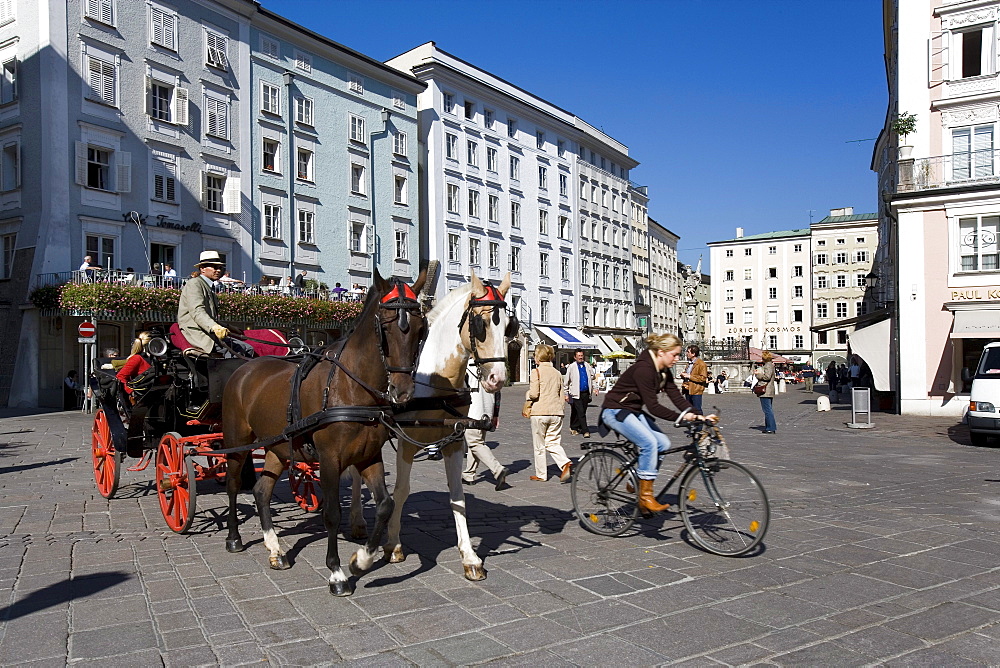 Fiaker, Old Market, Salzburg, Austria