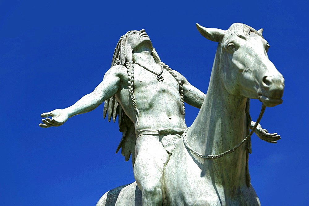 A sculpture at the Museum of Fine Arts, Boston, Massachusetts, USA