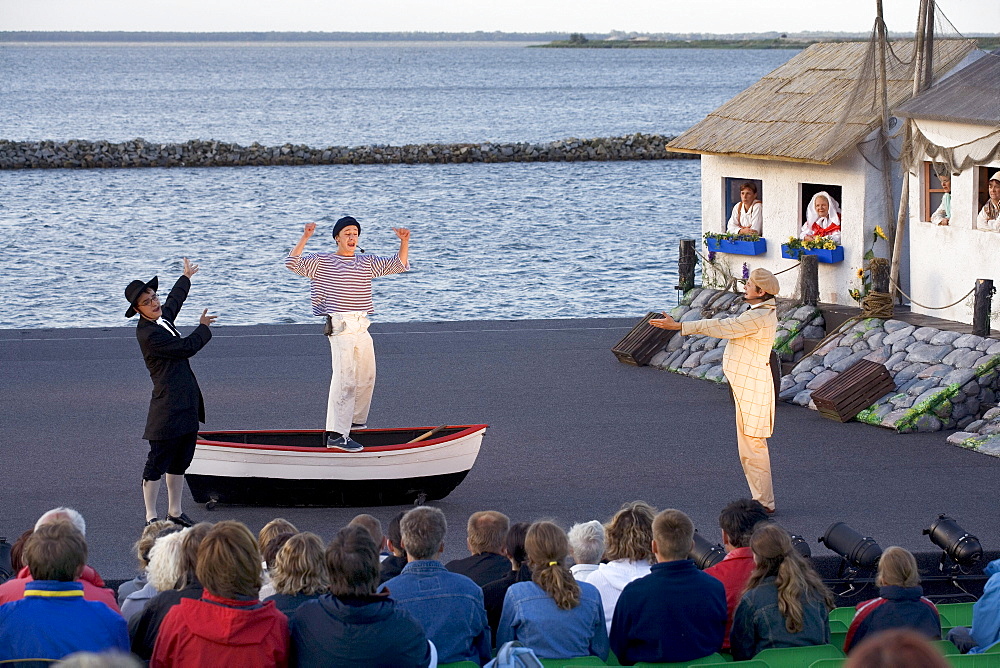 Vineta Festtage, Theatre, Barth, Fischland, Darss, Zingst, Baltic Sea, Mecklenburg-Western Pomerania, Germany