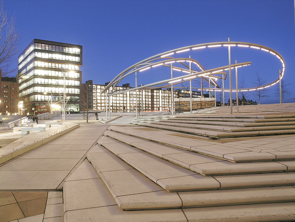 Magellan Terraces in the Harbour City, Hanseatic City of Hamburg, Germany