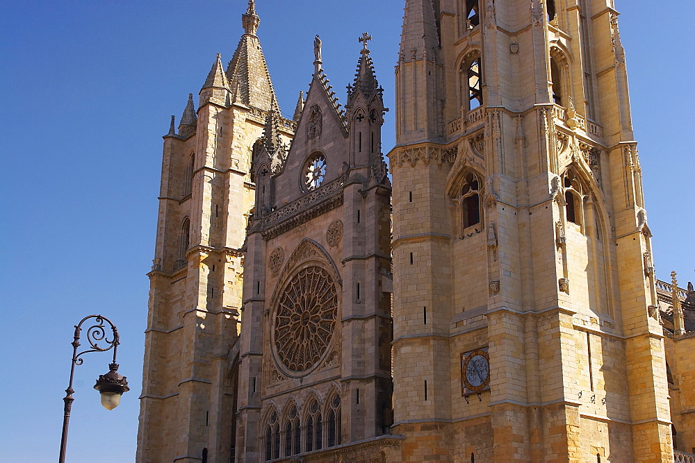 Cathedral, Catedral Santa MarÃŒa La Regla, Leon, Castilla Leon, Spain