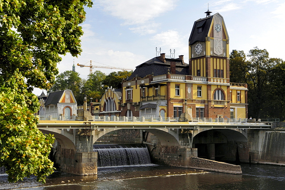 Elbe-generating plant, Koeniggraetz, Hradec Kralove, Czech Republic