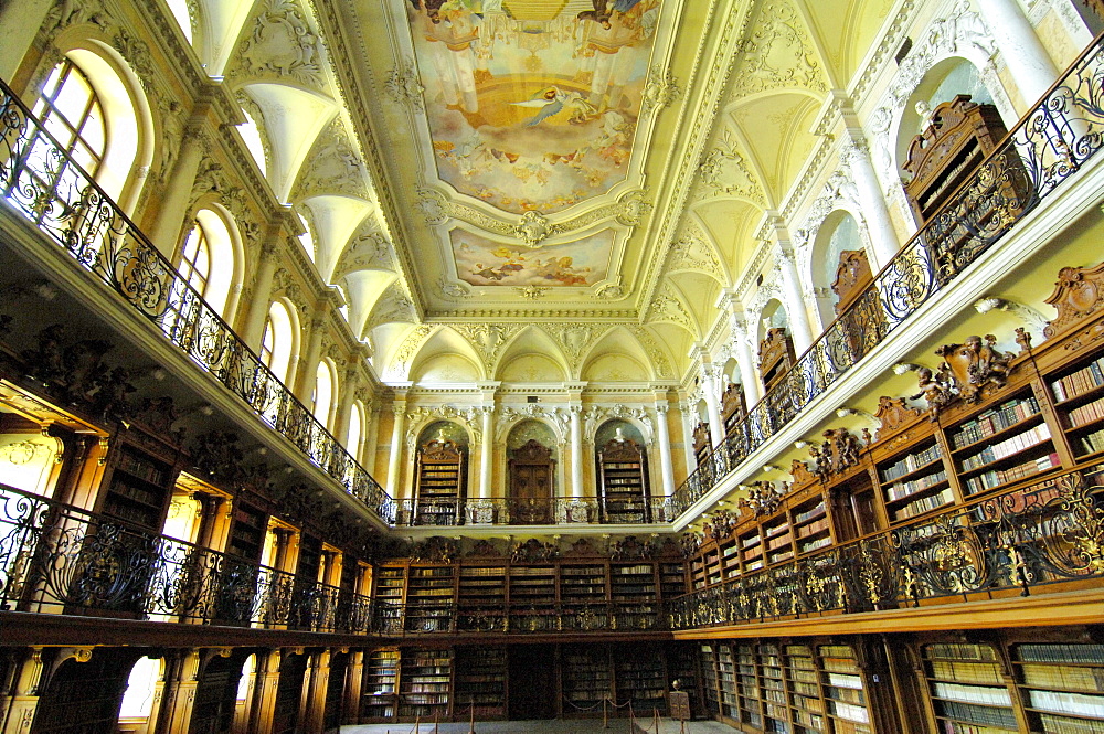 Monastic library, Tepla, Czech Republic