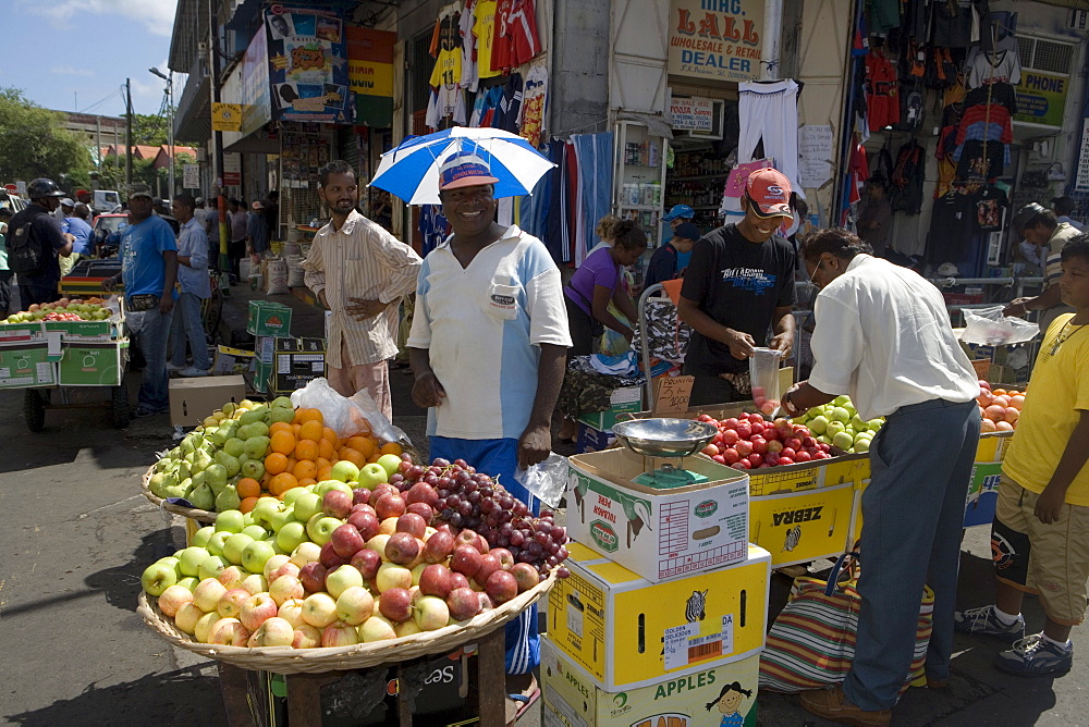 Fruit Stand at Port Louis Central Market, Port Louis, Port Louis District, Mauritius