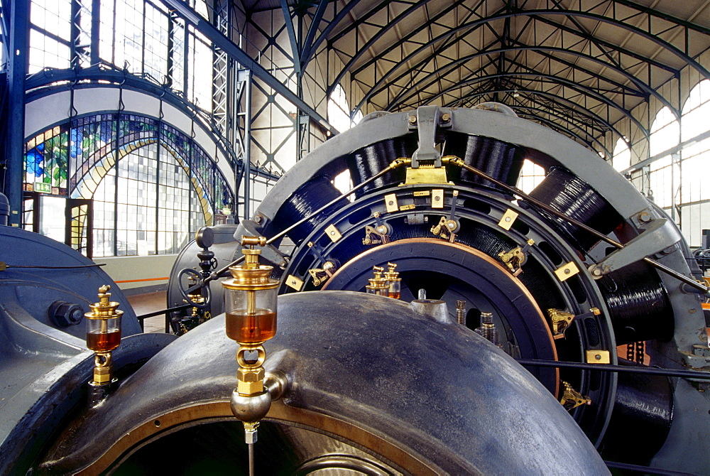 Machine Shop, LWL Museum Zeche Zollern, Dortmund, North Rhine-Westphalia, Germany