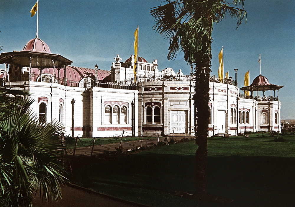 The pavilion in the sunlight, Torquay, Devon, Southern England, Great Britain, Europe