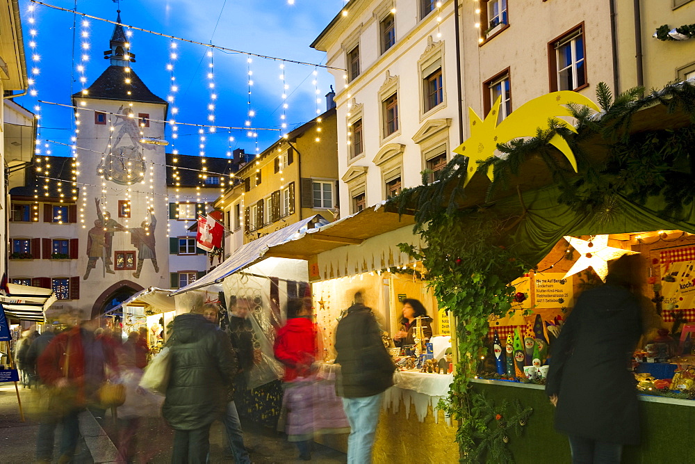 Christmas market, Liestal, Switzerland