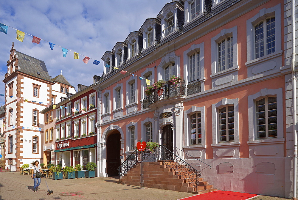 The Staadt-Marxsche Buergerhaus community center at the old town, Merzig, Saarland, Germany, Europe