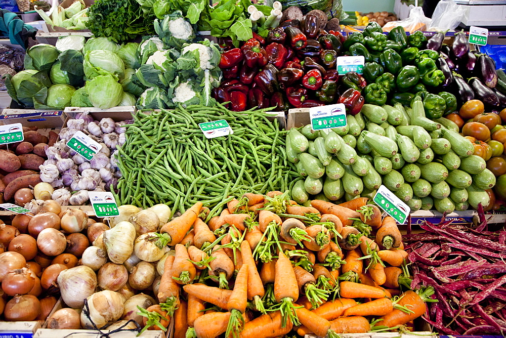 Farmers market, Mercado Agricola, Vega de San Mateo, Gran Canaria, Canary Islands, Spain