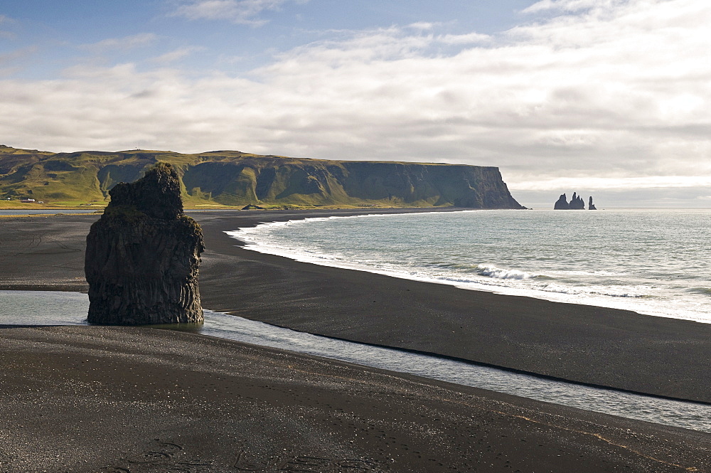 Coastal landscape near Vik I Myrdal, Iceland, Scandinavia, Europe