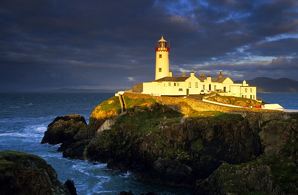 Lighthouse at Fanad Head, County Donegal, Ireland, Europe