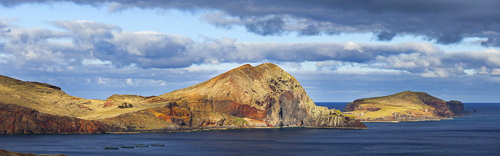 Volcanic landscape, Baja d'Abra, Ponta de Sao Lourenco, Madeira, Portugal, Ponta de Sao Lourenco, Madeira, Portugal