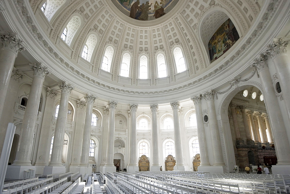 Interior view of the Dome of St. Blasien, Black Forest, Baden-Wuerttemberg, Germany, Europe