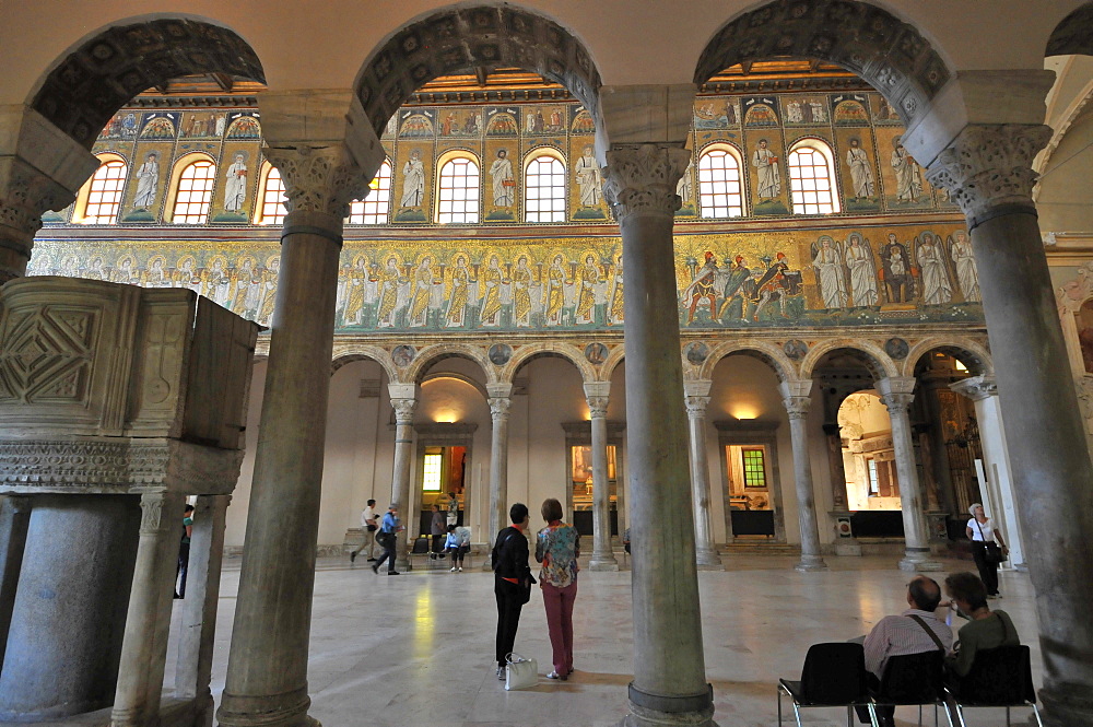 Sant Apollinare Nuovo, Ravenna, Emilia-Romagna, Italy