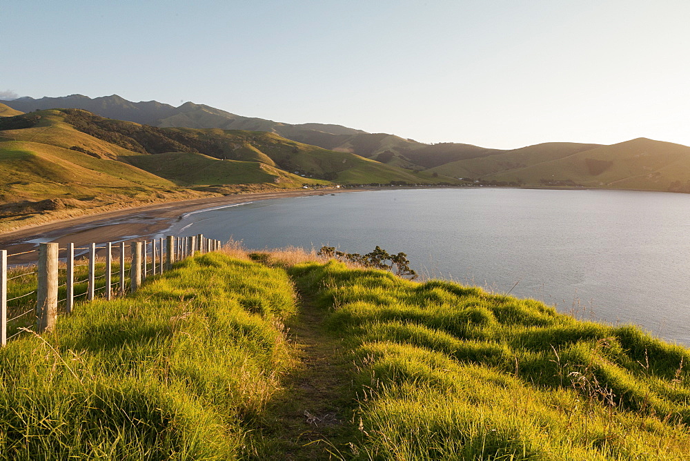 View across the bay at Port jackson, Coromandel Peninsula, North Island, New Zealand